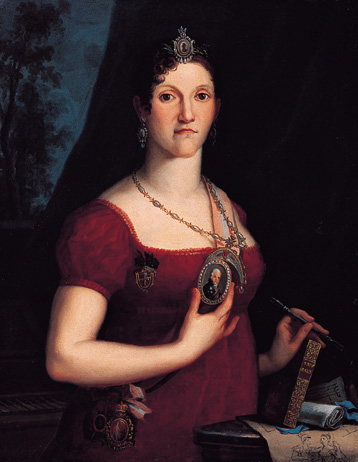 Portrait of Carlota Joaquina de Borbon